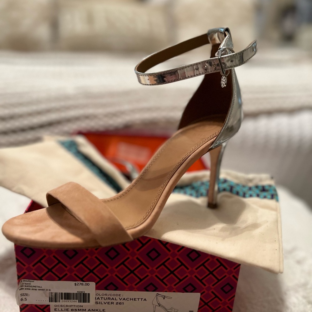 Tory Burch “Ellie” Ankle Strap 6.5